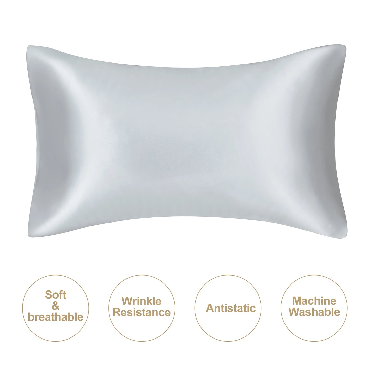 100% Silk Pillow Case  Snooze & Co.