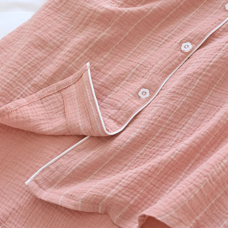 Women’s Cotton Long-Sleeve Nightdress