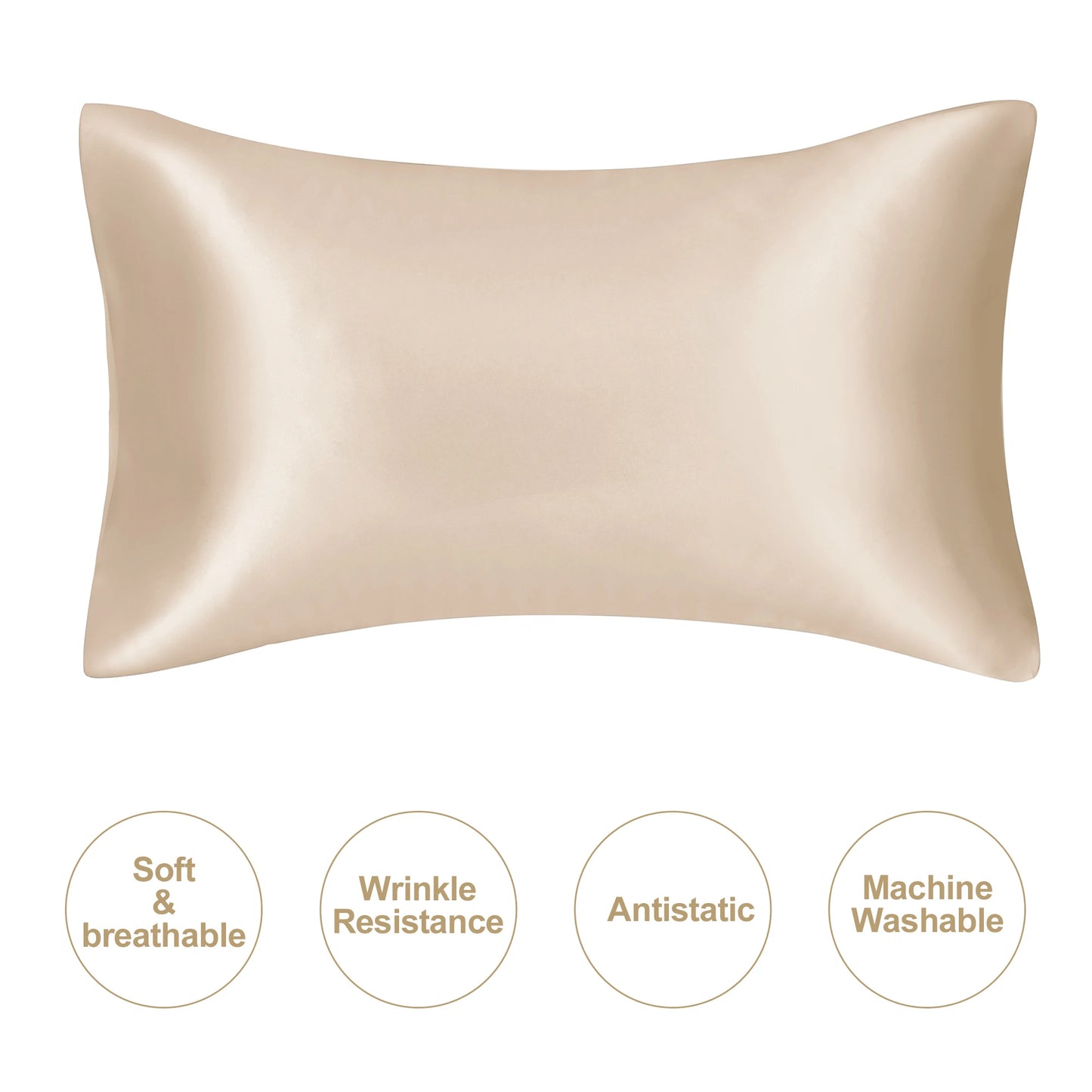 100% Silk Pillow Case  Snooze & Co.