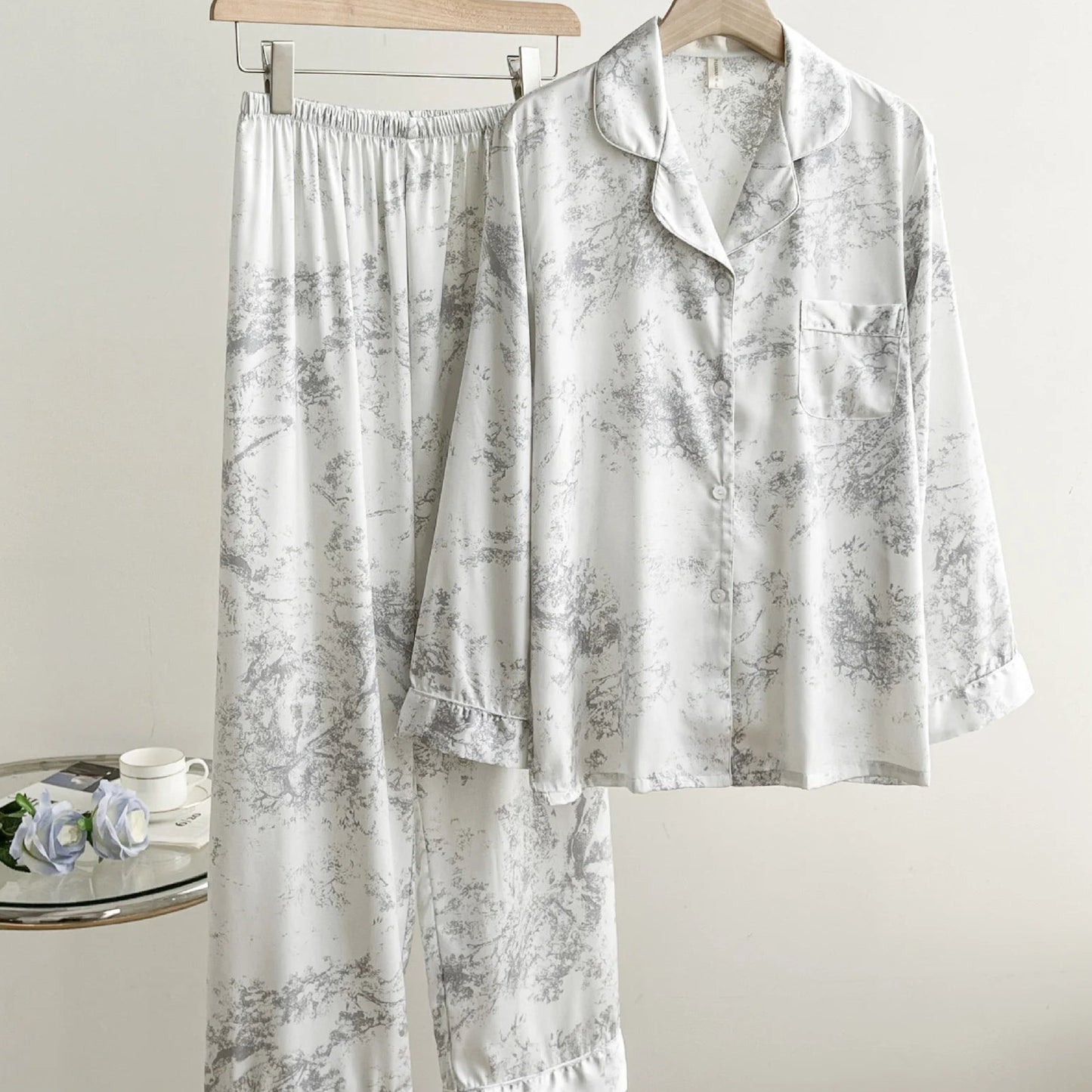Signature Satin Pyjama Set  Snooze & Co.