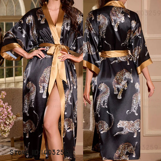 Oversized Satin Kimono Robe – Range of designs