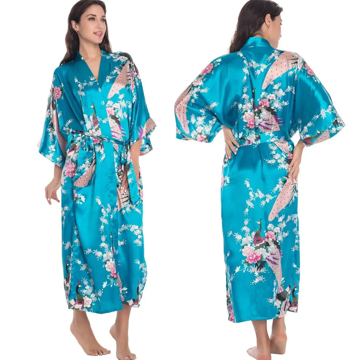 Oversized Satin Kimono Robe – Range of designs