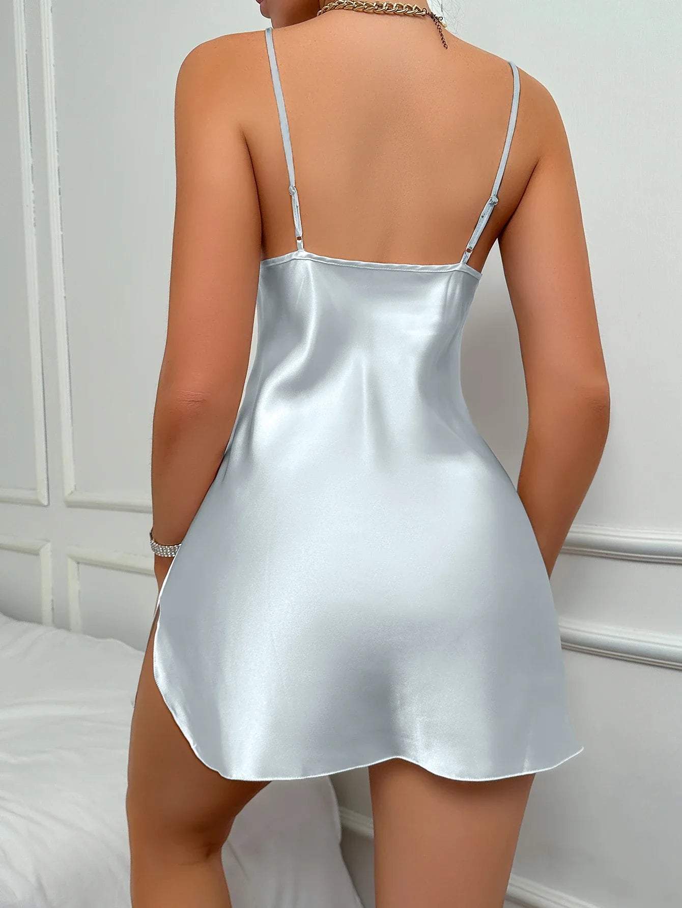 Nearly silk nightdress