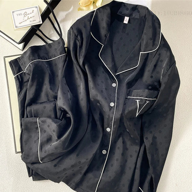 Signature Satin Pyjama Set  Snooze & Co.