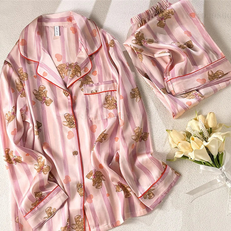 Signature Satin Pyjama Set  Snooze & Co.