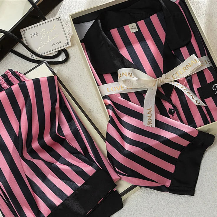 Signature Satin Pyjama Set  Snooze & Co.