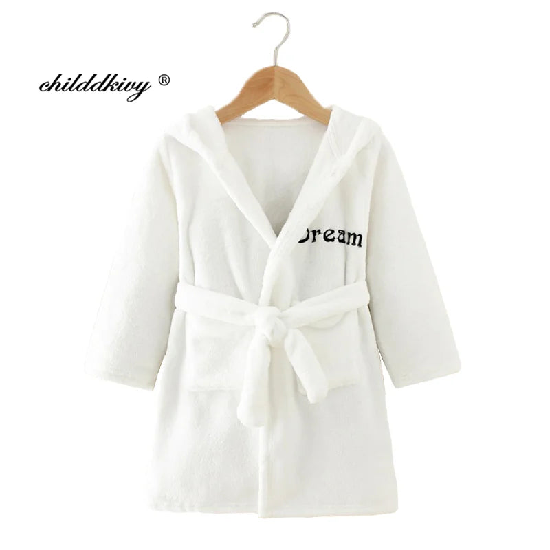 Boys & Girls Fluffy Dressing Gowns