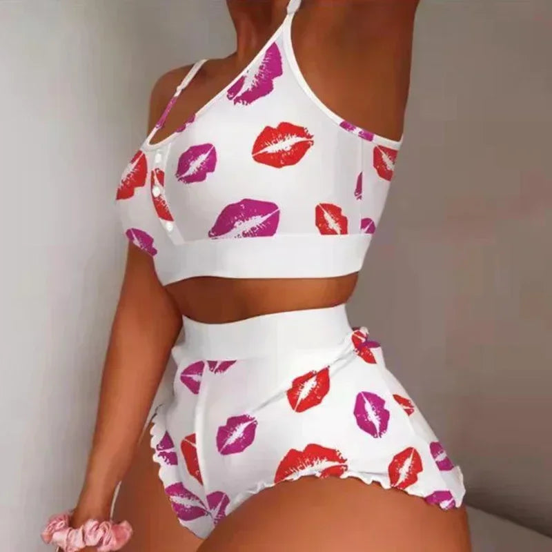 Women’s Printed Pyjama Set Snooze & Co.