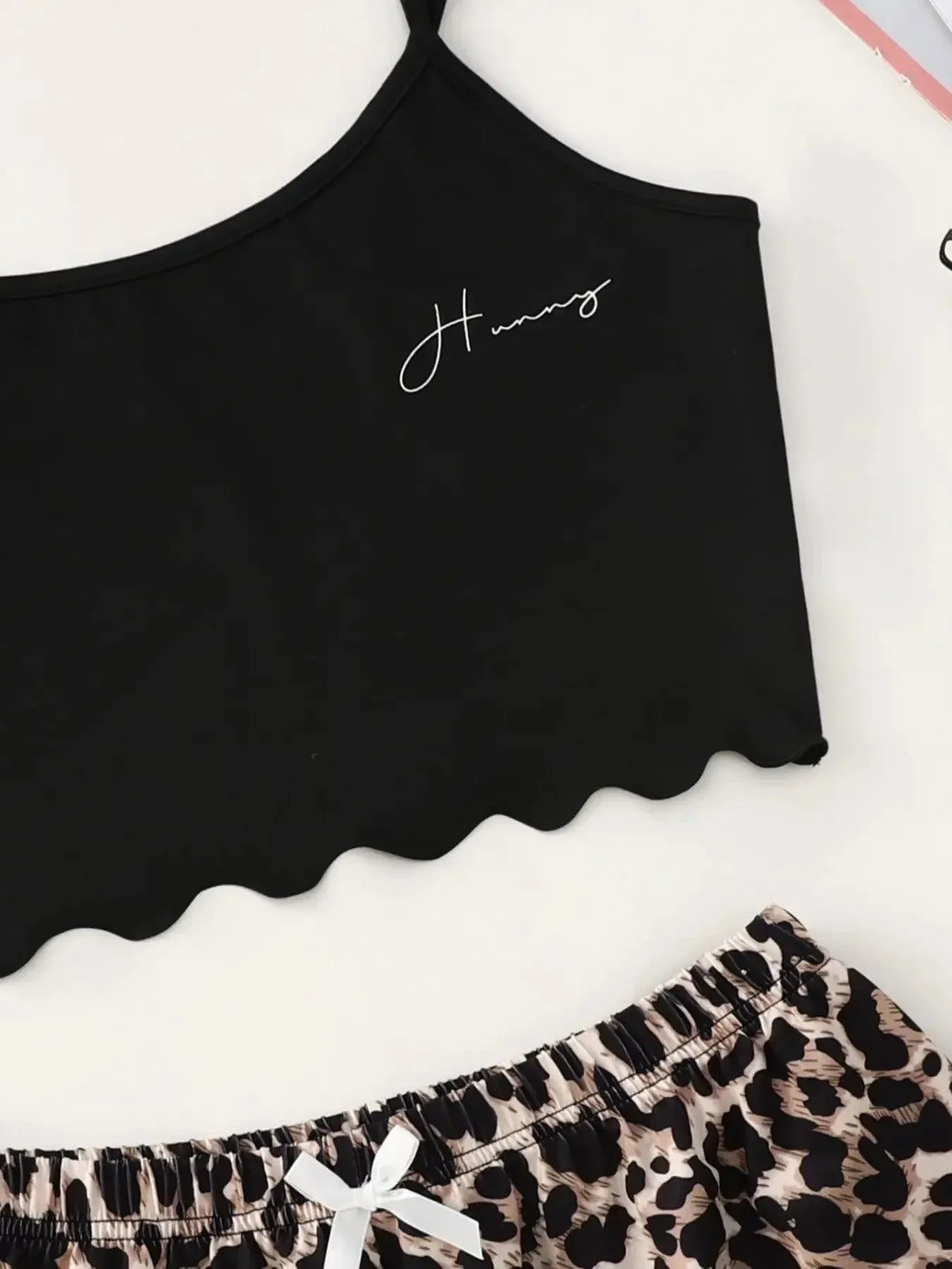 Print Vest & Shorts Set Snooze & Co.