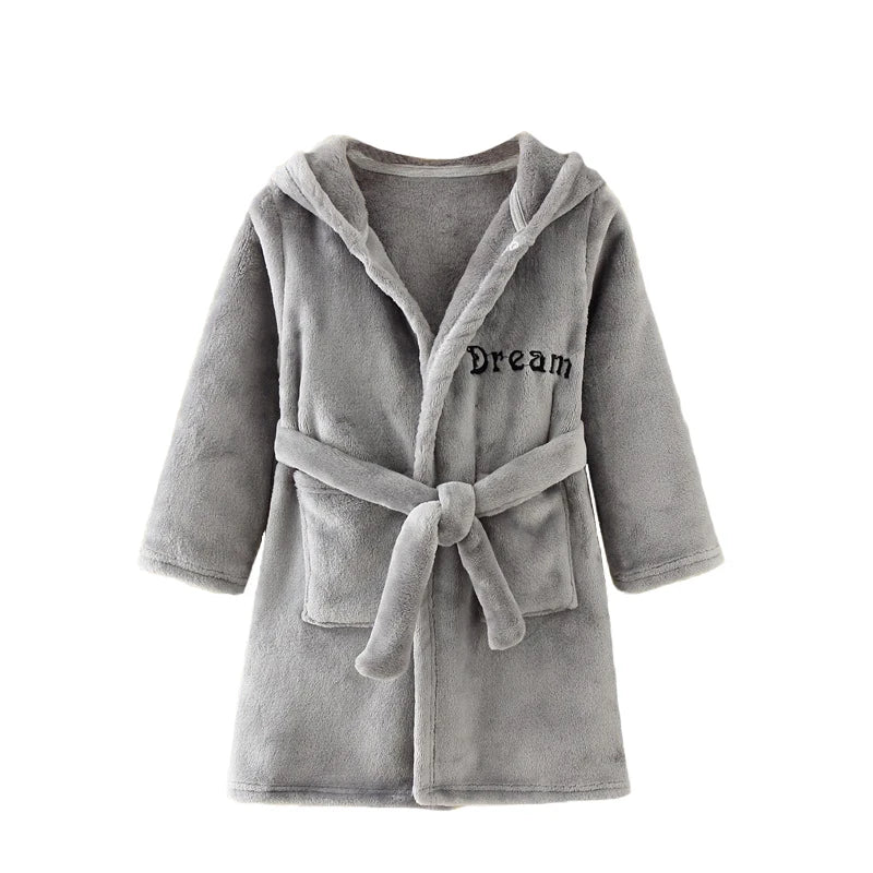 Boys & Girls Fluffy Dressing Gowns
