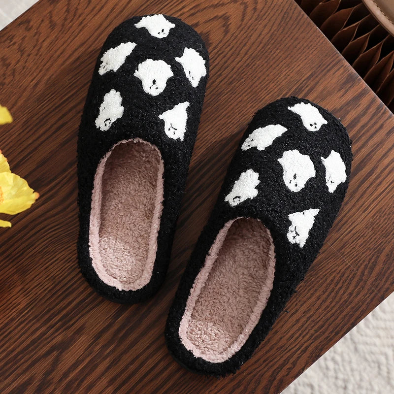 Halloween Ghost Cotton Slippers