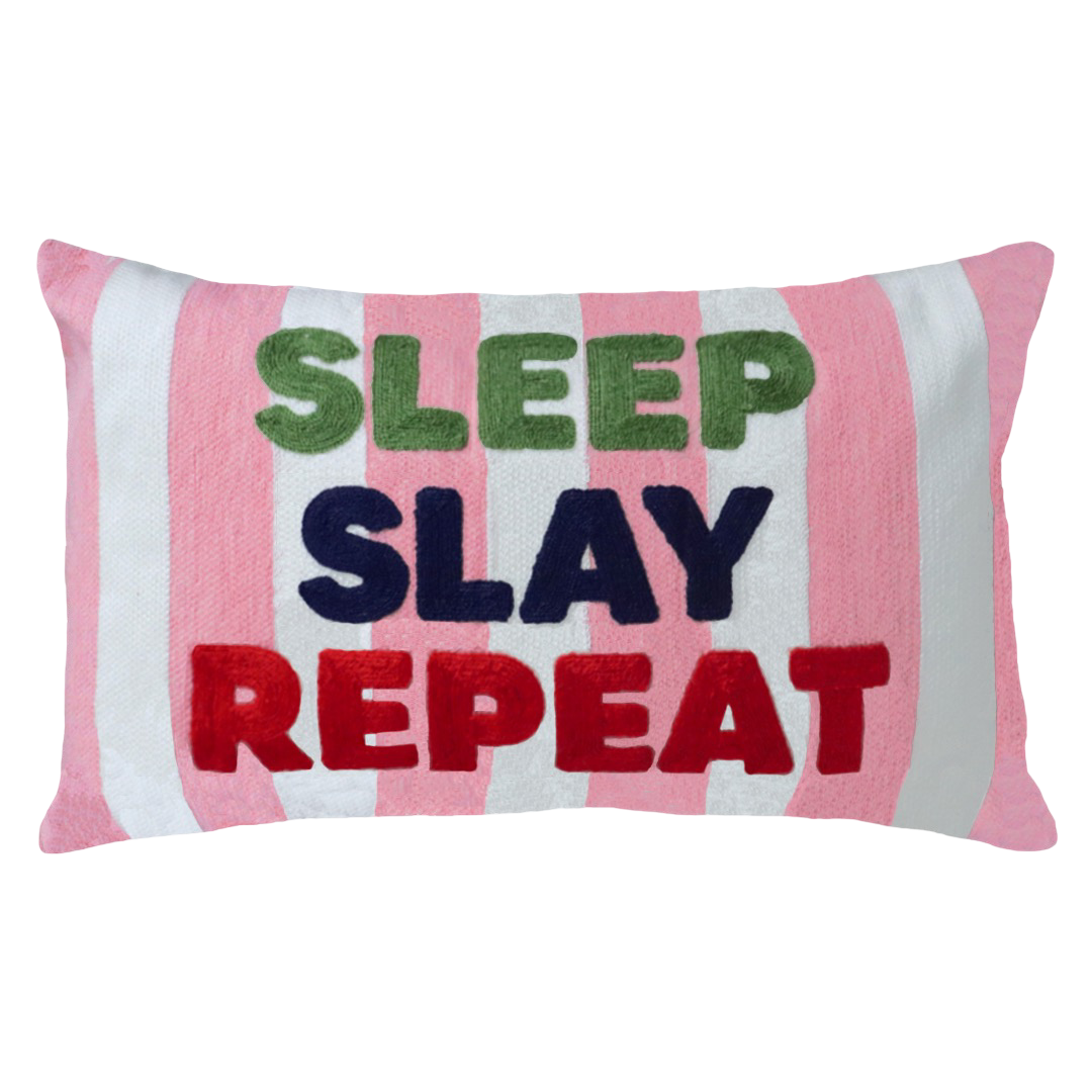 Sleep Slay Repeat Cushion