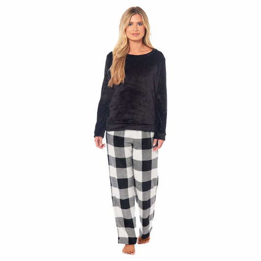 Buffalo Check Fleece Pyjamas Set
