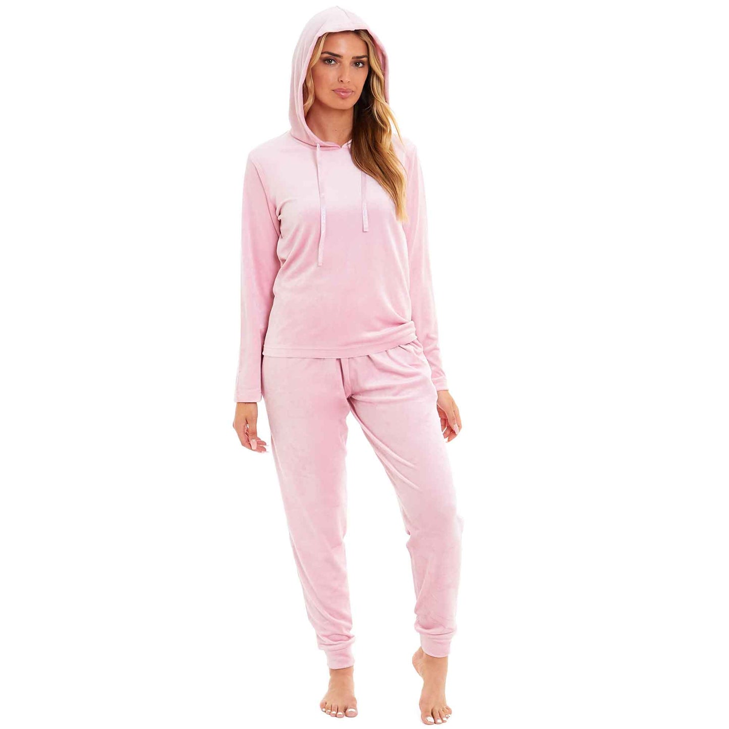 Super Soft Velour Hooded Set