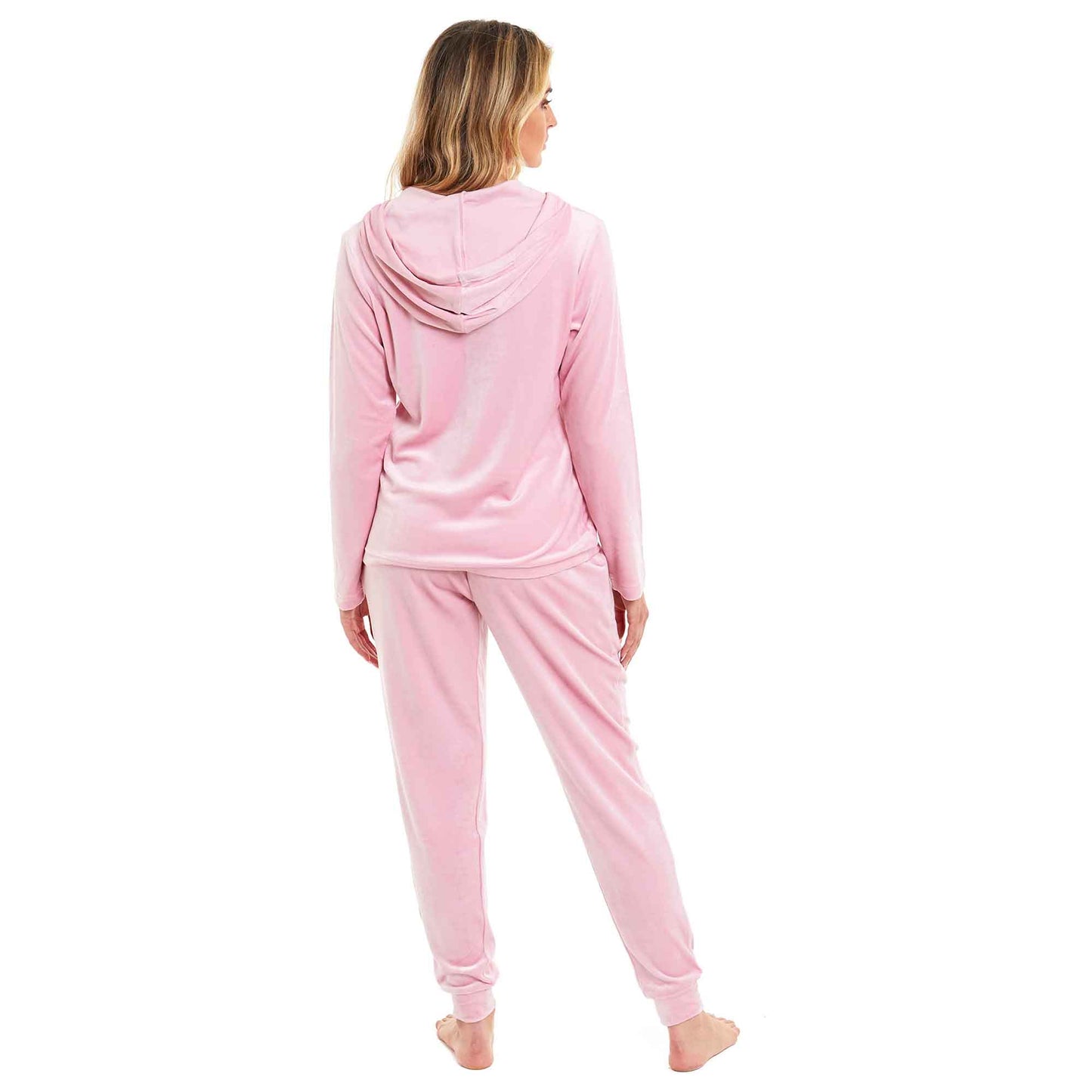 Super Soft Velour Hooded Set