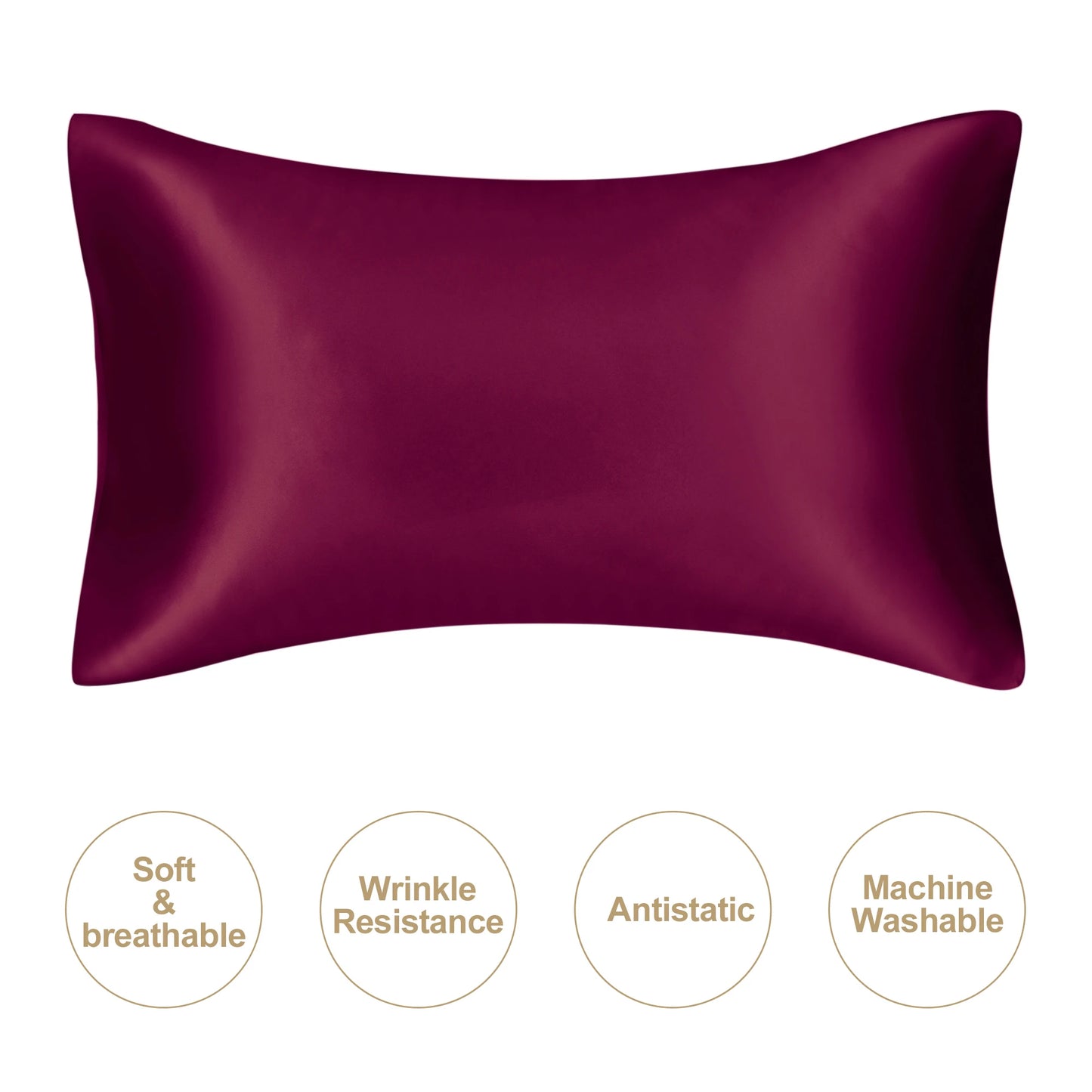 100% Silk Pillow Case  Snooze & Co.