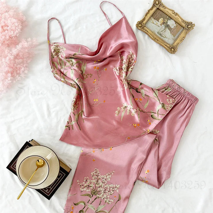 Floral Cami & Pant Sets