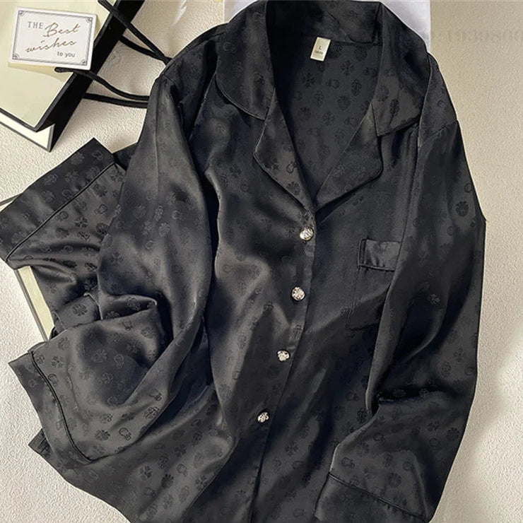 Signature Satin Pyjama Set  Snooze & Co.