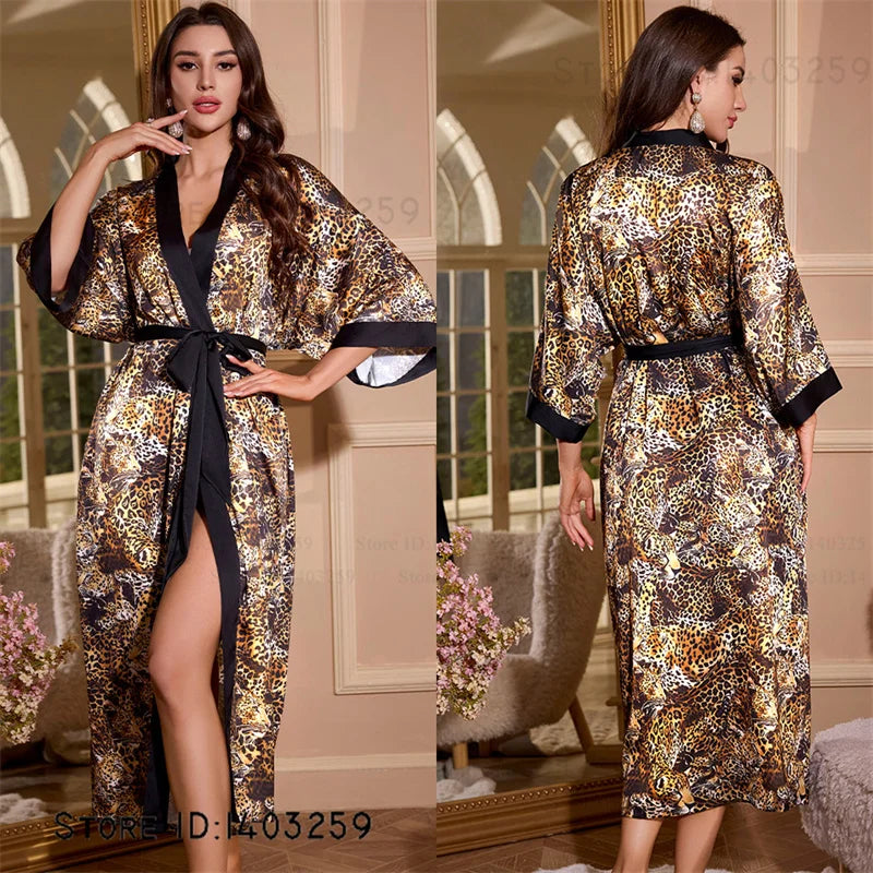 Oversized Satin Kimono Robe – Range of designs
