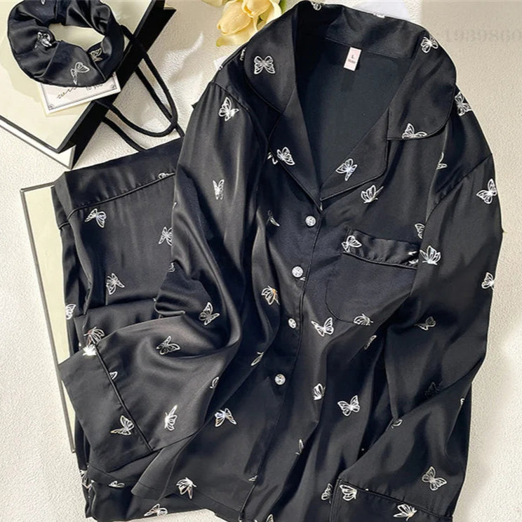 Signature Satin Pyjama Set  Snooze & Co.