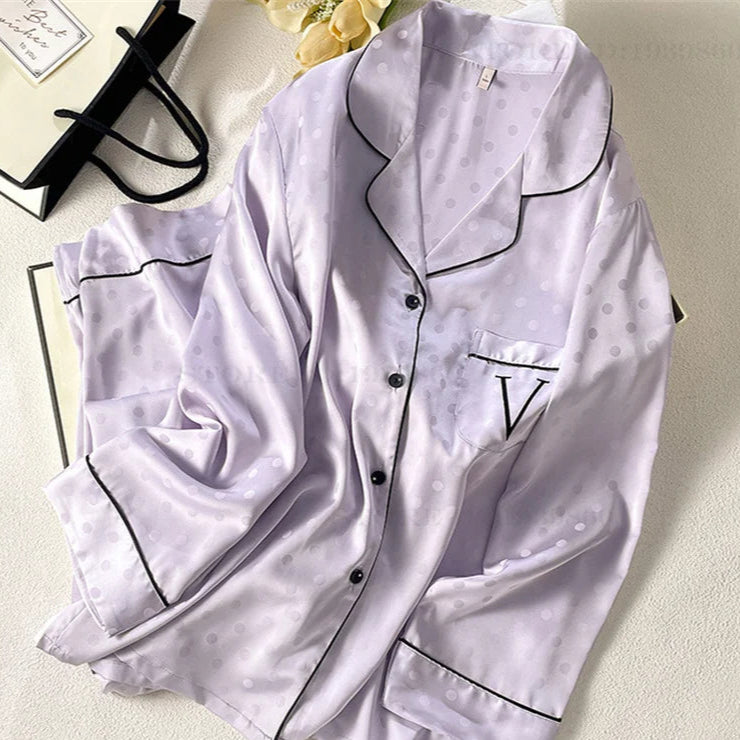 Signature Satin Pyjama Set  Snooze & Co.