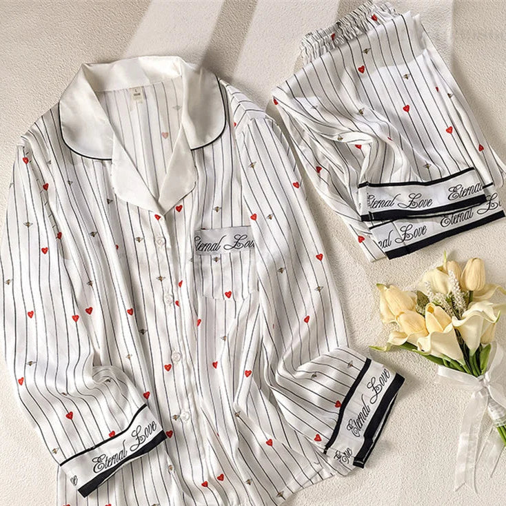 Signature Satin Pyjama Set  Snooze & Co.