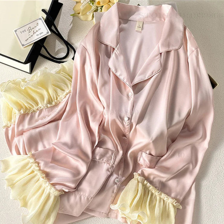 Signature Satin Pyjama Set  Snooze & Co.