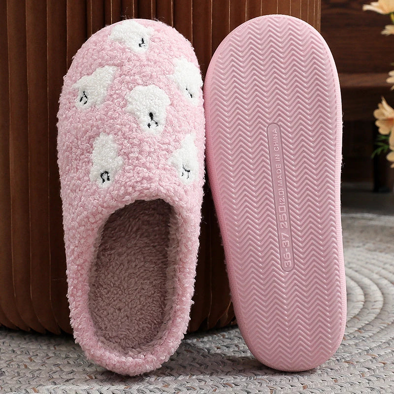 Halloween Ghost Cotton Slippers