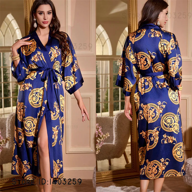 Oversized Satin Kimono Robe – Range of designs