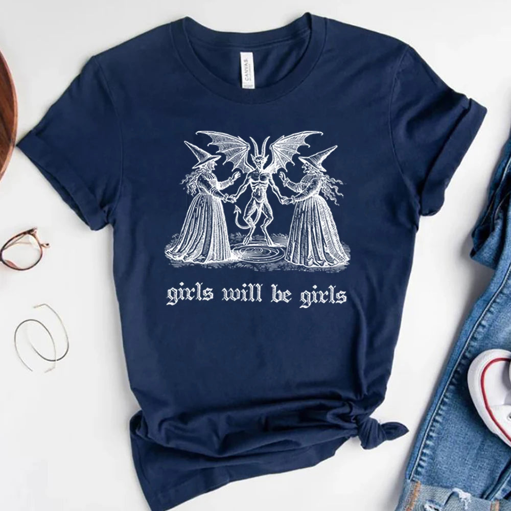 "Girls Will Be Girls Witch" Tee  Snooze & Co.