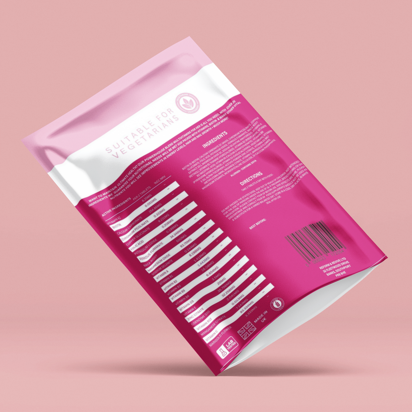 Reform and Revive Women’s Multivitamins