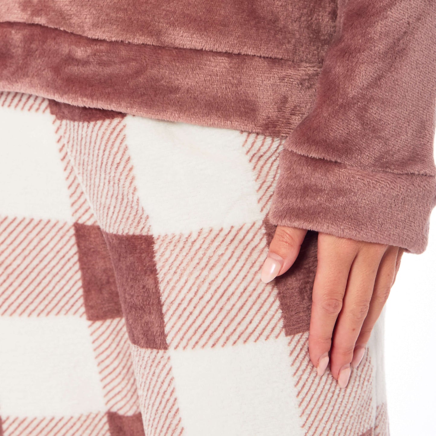 Buffalo Check Fleece Pyjamas Set