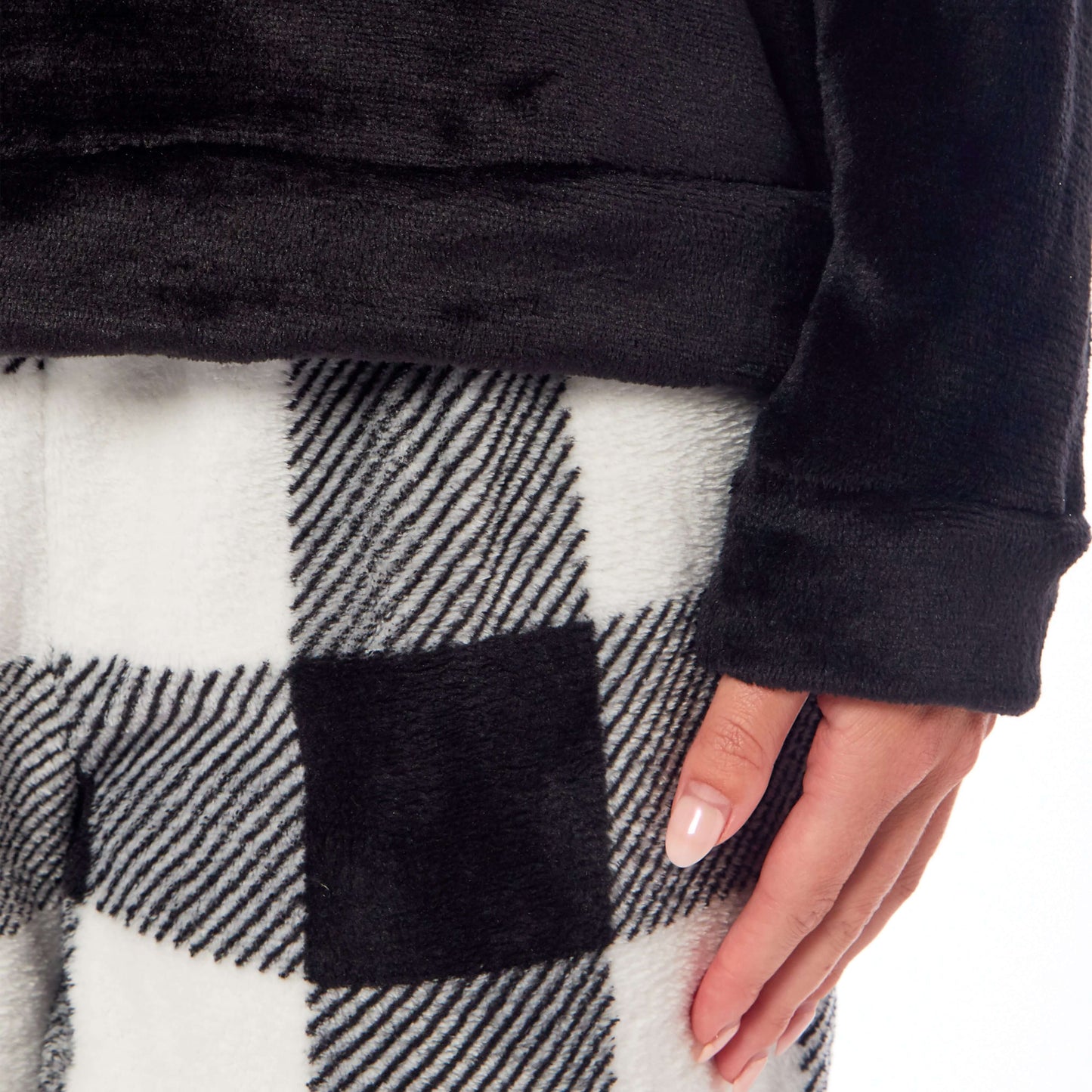 Buffalo Check Fleece Pyjamas Set